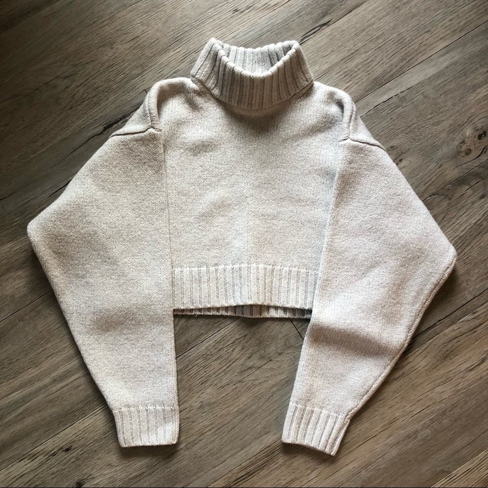 Aritzia Wilfred Crop Knit